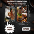 IVWNNN 8.5 11 Inch 10 Pack 4 8Views x Menu Covers Double Stitched Menu Sleeves Pages / Menu Holder Crystal Clear Vinyl