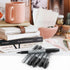 Buecs 200 Count Permanent Markers, Black Permanent Markers, Fine Point, Waterproof & Smear Proof Markers, Quick Drying