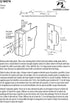 9474 1-1/8 4-1/4 Pack) Prime-Line U Security Latch Strike, In. x In., Stamped Steel Construction, Chrome-Plated Finish
