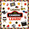 Movie Night Bulletin Board Classroom Decoration Set, Motivational Hollywood Theme Cutouts for Back to School Decor