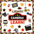Movie Night Bulletin Board Classroom Decoration Set, Motivational Hollywood Theme Cutouts for Back to School Decor