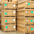 PARLAIM 2" Round Color Code Stickers, 500pcs | Aqua Color Coding Circle Dot Labels in Dispenser Box for Organization