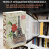 FOWSEEK (9.5"6"2.2") Paris Book Safe Box with Combination Lock, Diversion Safe Vintage Faux Book Hidden Safe