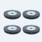 6inch Bench Wire Wheel Brush Set for Rust, Burr, Paint, and Corrosion Removal, 4 Pieces