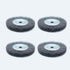 6inch Bench Wire Wheel Brush Set for Rust, Burr, Paint, and Corrosion Removal, 4 Pieces