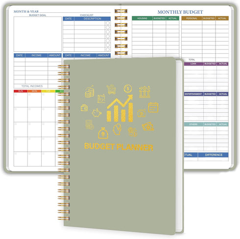 Budget Planner - Monthly Financial Planner Organizer with Expense Budget Book/Expense Tracker