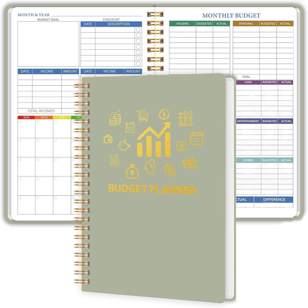 Budget Planner - Monthly Financial Planner Organizer with Expense Budget Book/Expense Tracker
