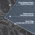QDJGSDDGM Floor,36"x48" Gaming Chair Mat for Carpet Hardwood Tile Gaming Rug for Gaming Room, Under Desk Non Slip Gamer