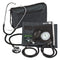 ProKit Aneroid Sphygmomanometer with Dual-Head Scope, Adult, Black, (02-12701)