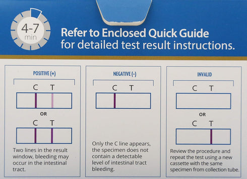 immunochemical Fecal Occult Blood (FIT or iFOB) Home Test and Stool Test - 2 Pack