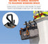 Ergodyne Squids 3179 Aerial Bucket Hook, Fits 2" Lip, Attach Tool Bags or Aprons to Buckets by Ergodyne