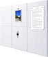 Felt Wall Tiles Bulletin Board, Large Cork Board Alternative 6 Pack 11.81”x11.81”x0.47” with Safe Removable Adhesive