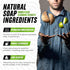 Grip Clean Squeeze Bottle & Brush Combo - Heavy-Duty Degreaser Hand Cleaner & Nail Brush Set for Clean Hands & Nails