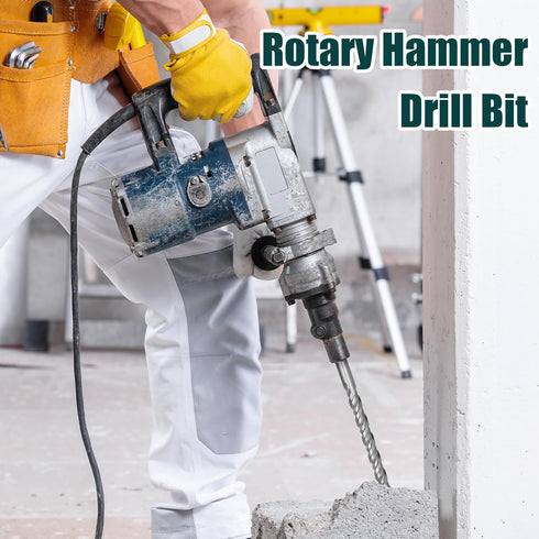 SDS Max Rotary Hammer Drill Bit, 1-3/8 in x 18 in (35 x 460mm) for Concrete, Brick, and Cement