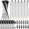 Music Pencils with Music Note Pencil and Themed Erasers, Bulk Keyboard Fun Pencils, 48 Pcs for Classroom