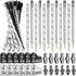Music Pencils with Music Note Pencil and Themed Erasers, Bulk Keyboard Fun Pencils, 48 Pcs for Classroom
