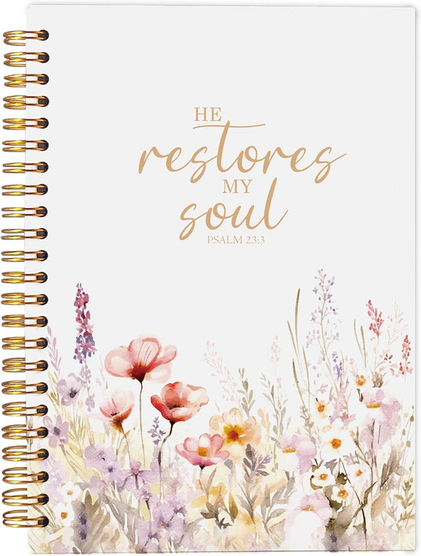 Christian Notebook for Women, Christian Art Gifts Journal, Prayer Journal for Women, Bible Journaling Notebook, PSALM