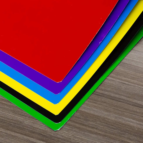 BAZIC Notebook, Wide Ruled, 1 Subject, 80 Sheets, Assorted Color, 6-Pack, Wireless Notebooks