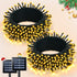 JMEXSUSS 2 Pack Solar String Lights Outdoor Waterproof, Total 66 FT 200