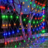 198 9.8ft 6.6ft 8 LED Multicolor Net Lights Outdoor Mesh Lights x for Garden, Lawn, Shrubs, Party, Wedding, Christmas