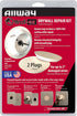 ALLWAY WEK2 Wall-EZ Drywall Repair Kit with 2 Drywall Plugs and Tapered Hole Saw