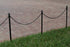 Mr. Chain Plastic Barrier Chain - Black, 1-Inch Link Diameter, 50-Foot Length