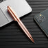 Ballpoint Pen with Gift Box for Men Women, Luxury Stainless Steel Retractable Pen for Home Office Use, 2 Extra Refills