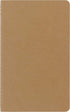 Moleskine Cahier Journal, Soft Cover, Large (5" x 8.25") Ruled/Lined, Kraft Brown, 80 Pages (Set of 3) by Moleskine
