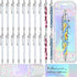 Yexiya 60 Pcs Sublimation Pen Blank Kit Heat Transfer Ballpoint Pen with