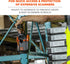 Ergodyne 5543 Squids Barcode Scanner Holder Equipment Mount for Gun Grip Mobile Computers, Handheld Bar Code Scanners