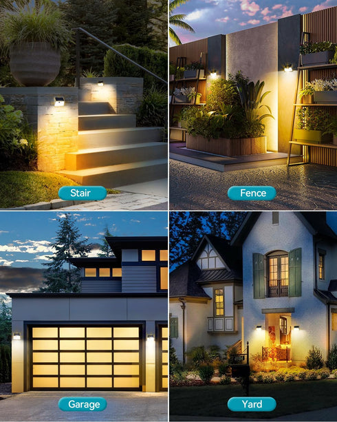 1 Pack, 140LED/3 IP65 Solar Lights Outdoor Modes Motion Sensor Lights Solar Powered, Wireless Waterproof Solar Wall