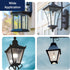 FLSNT Dusk to Dawn Outdoor Sensor A19 LED Light Bulb, 5000K Daylight, 7W (60W Equivalent), 2 Pack