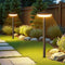 LETMY Solar Pathway Lights Outdoor, 2 Pack 2X Brighter Solar Lights Outdoor