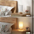 Set 2 3000K A15 Set 2, 9" Fenmzee Small Lamps of - Inline Control, Bedside Table Lamp for Bedroom with LED Blub, Easy