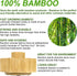 walowalo Bamboo Rotating Art Supply Organizer, Holds 800+ Pencils, Spinning Crayon Marker Pen Holder for Desk, Office,