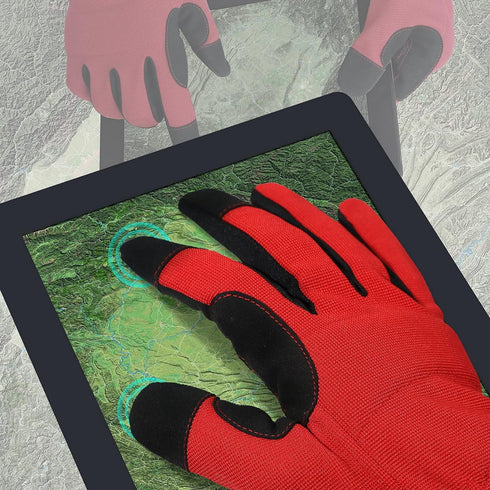 DULFINE High Performance Work Gloves for Men, 3 Pairs Pack, High Dexterity Touch Screen