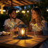 2 Pack Hanging Solar Lanterns Outdoor Waterproof - Lanterns Decorative Outdoor Patio Decor with Clip Solar Lantern