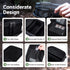 2 Hard Shell EVA Camera Case With Removable Dividers,Waterproof Camera & Lens Storage Carrying Bag for Canon Nikon Sony