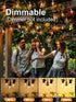 25 IP65 Bulbs, Svater Outdoor String Lights LED FT, Patio Lights for Outside Waterproof with Shatterproof LED Cafe
