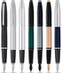 Cross Calais Fountain Pen, Matte Green and Black Lacquer Finish