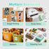 54mmx3.2m PM290 3 Genuine Self-Adhesive Thermal Printer Stickers, Sticker Paper, Compatible with Mini Sticker Printer