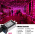 39 100 8 Minetom Pink Mini Christmas Lights - Feet LED Fairy String Lights with Lighting Modes Waterproof Connectable