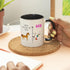 YouNique Designs Medical Lab Tech Mug, 11 Ounces, Funny Laboratory Cup for Lab Week, Black Handle