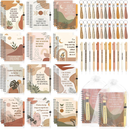 Funrous 72 Pcs/24 Set Positive Motivational Gift Set for Women Mothers Day