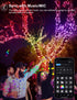 echosari Smart String Lights, 100 LED 33Ft RGB Fairy Lights with Remote & App Control, Music Sync for Christmas Trees