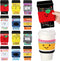 Zhehao 12 Set Teacher Appreciation Gift Card Crochet Coffee Cup Sleeve Composition Notebook