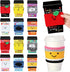 Zhehao 12 Set Teacher Appreciation Gift Card Crochet Coffee Cup Sleeve Composition Notebook