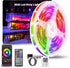 NBBUFF Led Lights for Bedroom 50ft (1 Roll), Color Changing RGB Led Strip