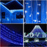 300 8 108Ft Decor(300Led-Blue) ILLUMINEW LED Blue Outdoor Indoor String Lights, Safety Plug in Modes Twinkle