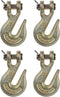 Clevis Grab Hook, 4,700 LBS Working Capacity, Grade 70, Compatible with 5/16" Tow Chain, Package of 4